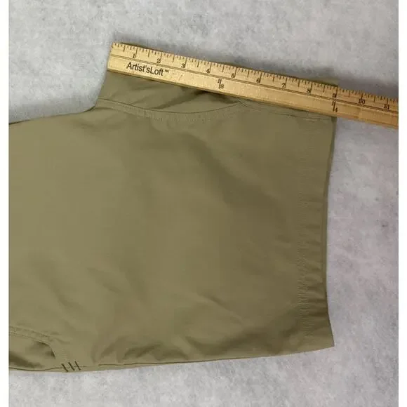 Stio Shorts Mens 32 Coburn Chino Tan Nylon Hiking Performance Gorpcore - Picture 6 of 12